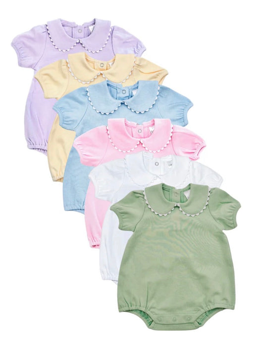 The Scalloped Collar Collection - Bubbles (Short Sleeve)