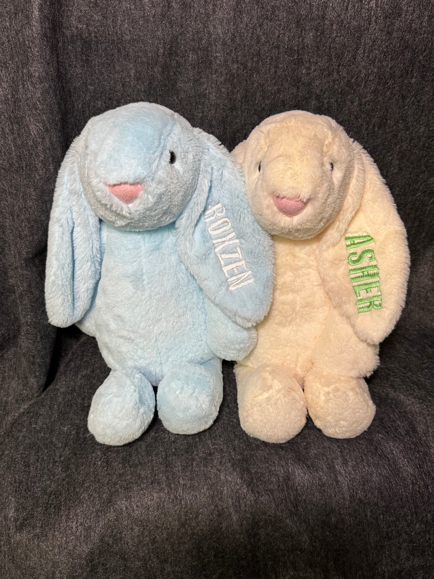 [In Stock] 16” Personalized Easter Bunnies