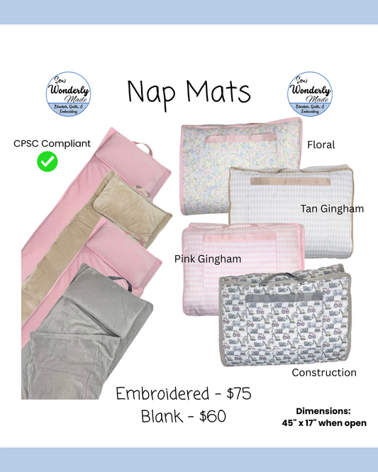 [Back 2 School] Nap Mats
