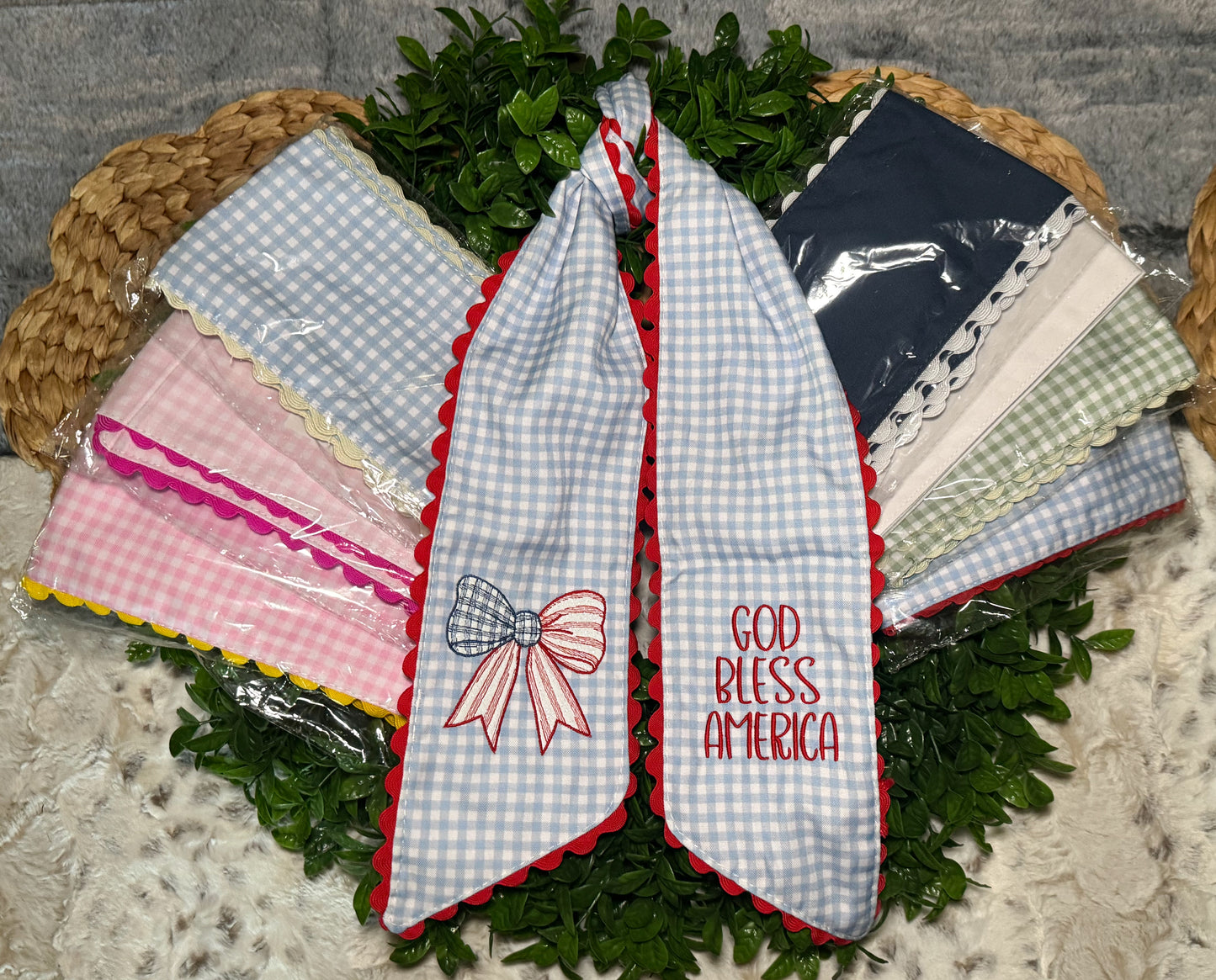 Wreath Sashes