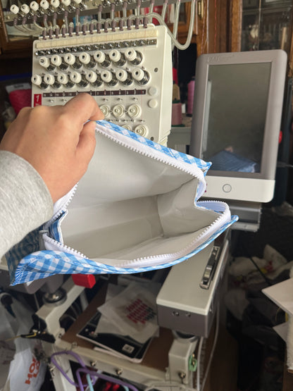 Gingham Nylon Bags