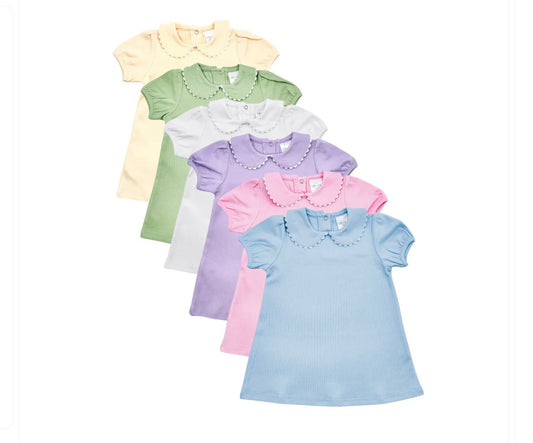 The Scalloped Collar Collection - Dresses (Short Sleeve)