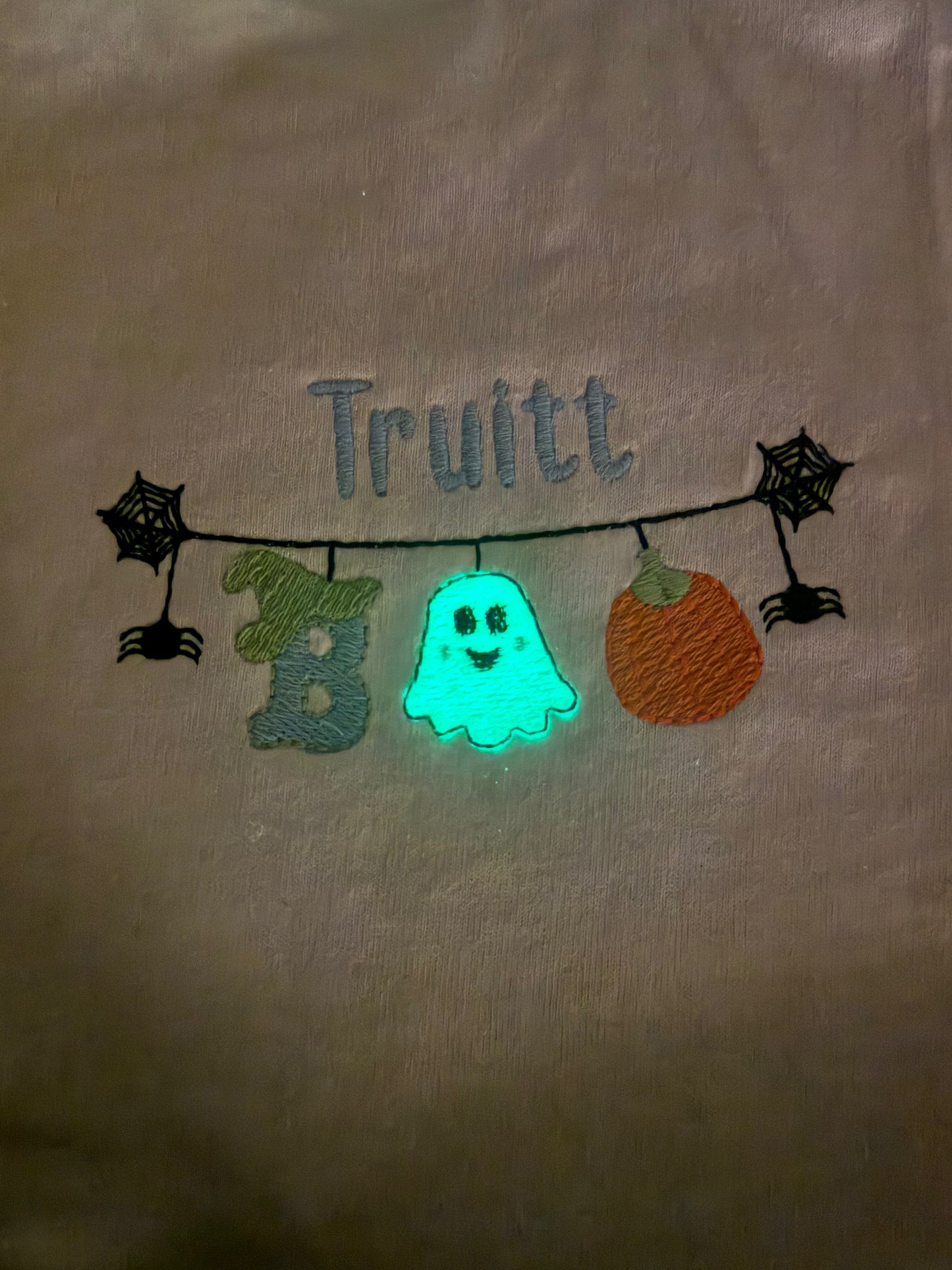 Kids & Toddler Halloween Embroidered T-Shirt