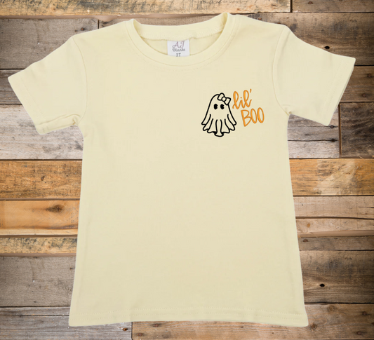 Kids & Toddler Halloween Embroidered T-Shirt