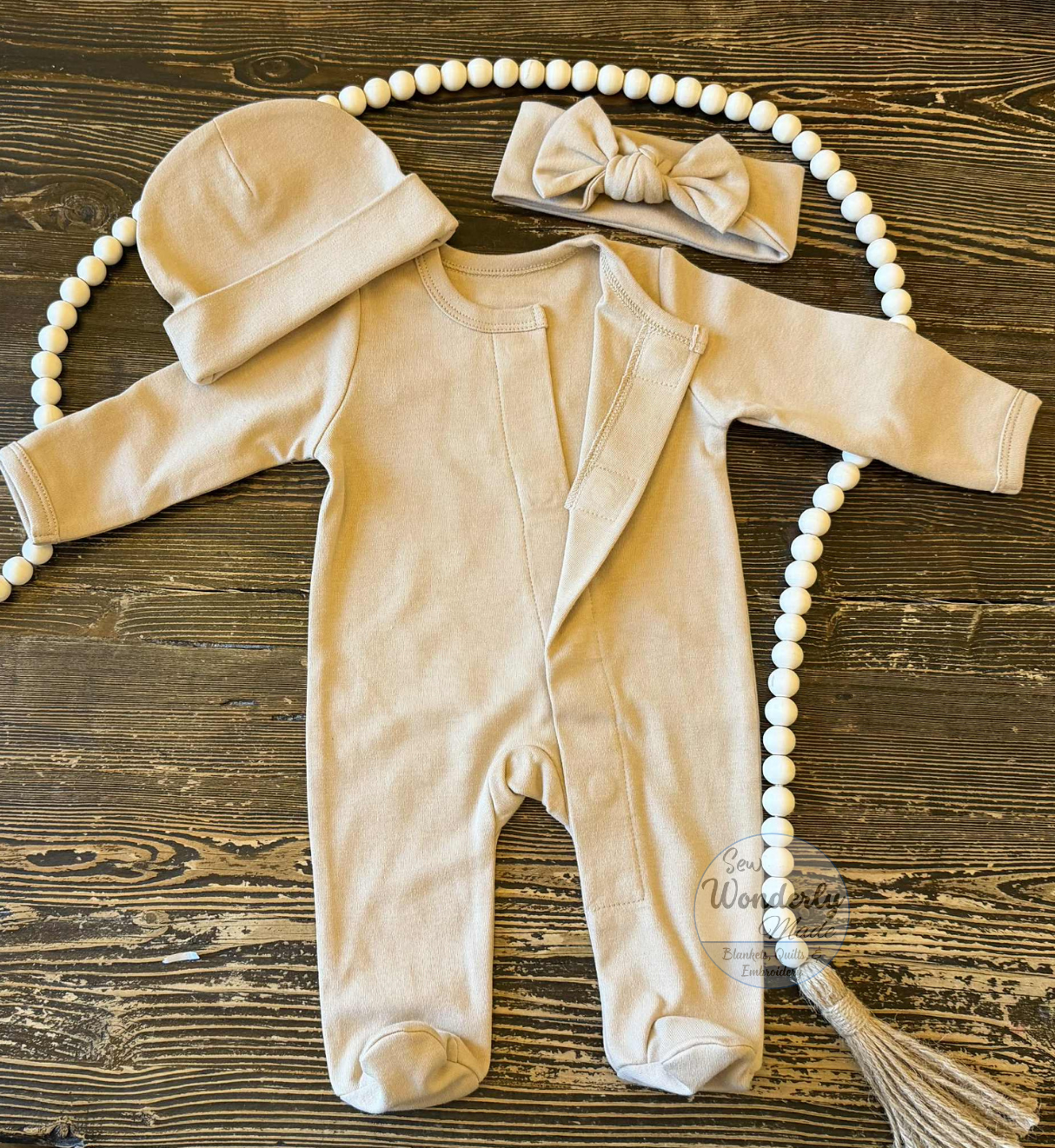 [Baby] Magnetic Footie Sleeper (NB - 6mo)