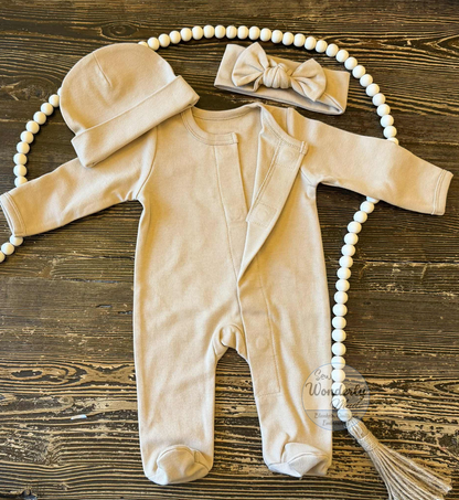 [Baby] Magnetic Footie Sleeper (NB - 6mo)
